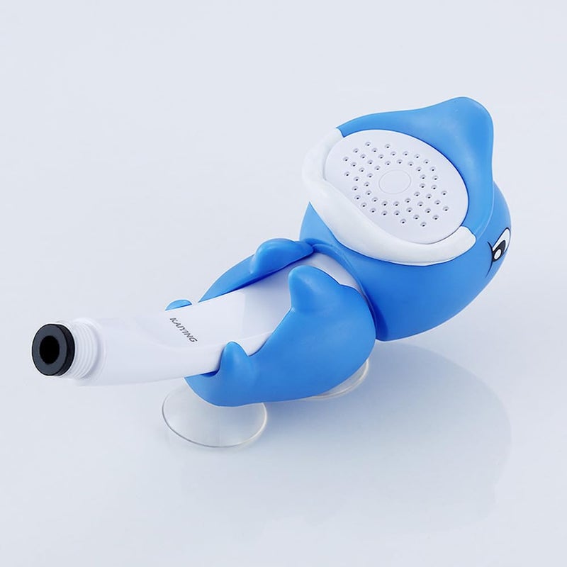 KAIYING Children's Handheld Shower Head,Cartoon Water Flow Spray Shower Head Baby Kids Toddler Bath Bathing Accessories (I :Showerhead(Duckie)+Hose+Diverter) - Image 3